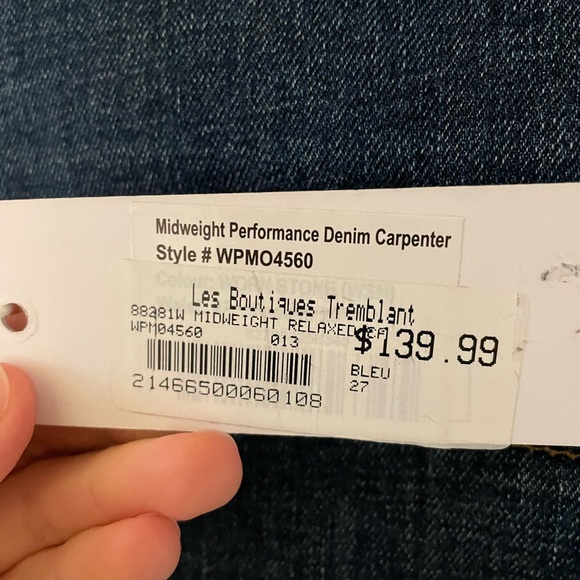 DU/ER carpenter jeans size 27 BNWT - Picture 4 of 5